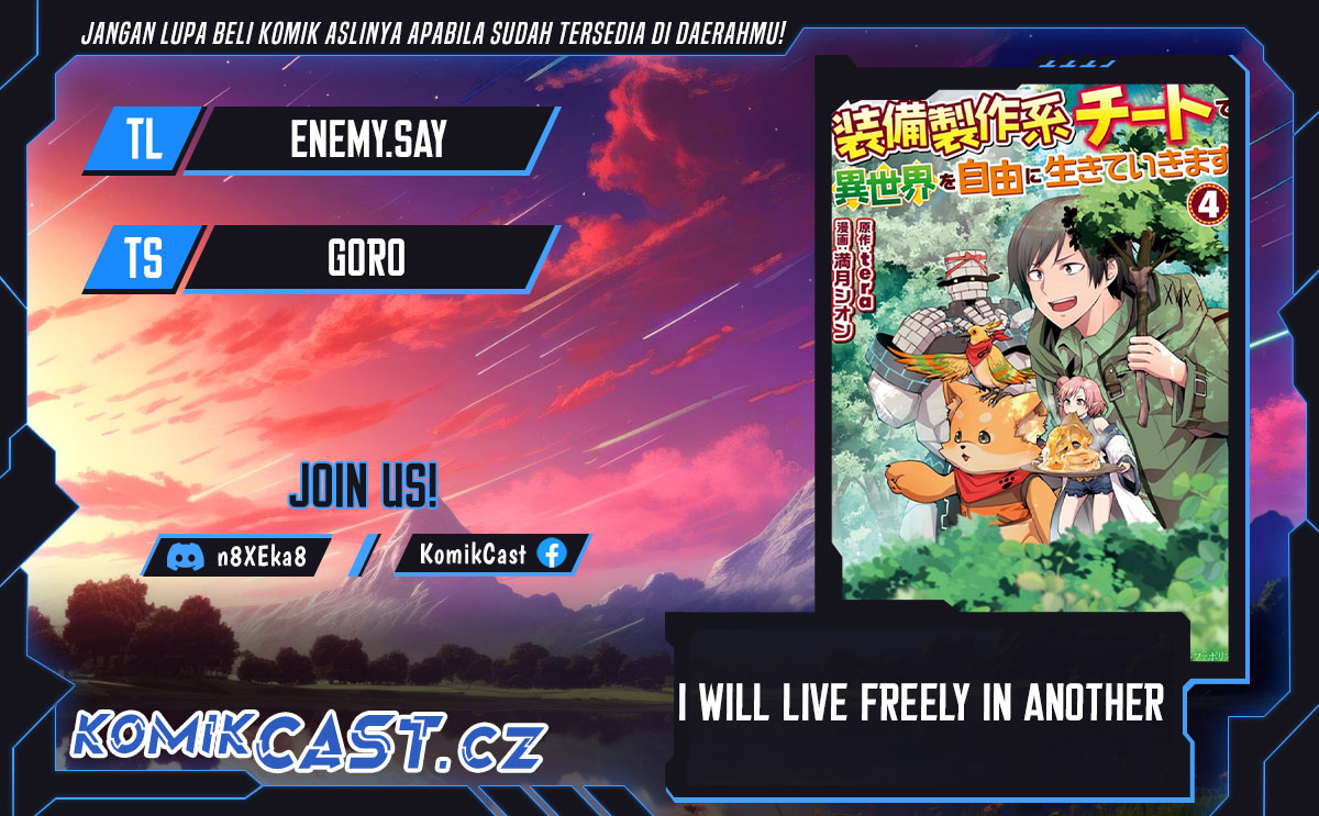 I will Live Freely in Another World with Equipment Manufacturing Cheat Chapter 28.2 Gambar 1